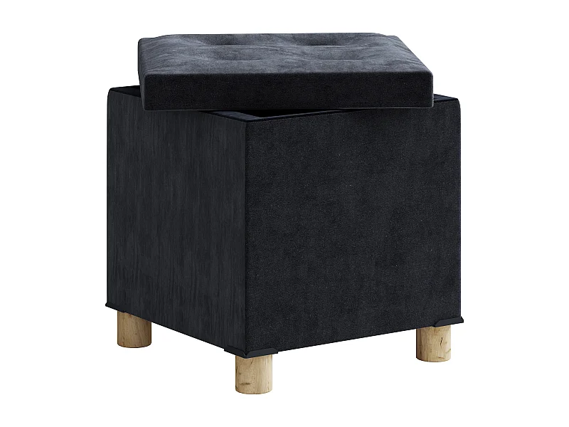 Seat Sizos Anthracite H. 40 x W. 38 x D. 38 cm