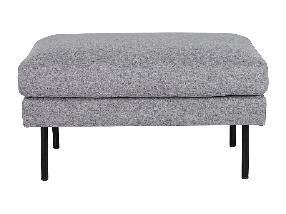 Pouf Design en Tissu "Zoom" 85cm Gris