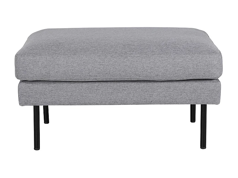 Pouf Design en Tissu "Zoom" 85cm Gris