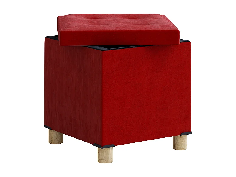 Stoff Sitztruhe Sitzbank Truhe Sitzhocker Sizos M