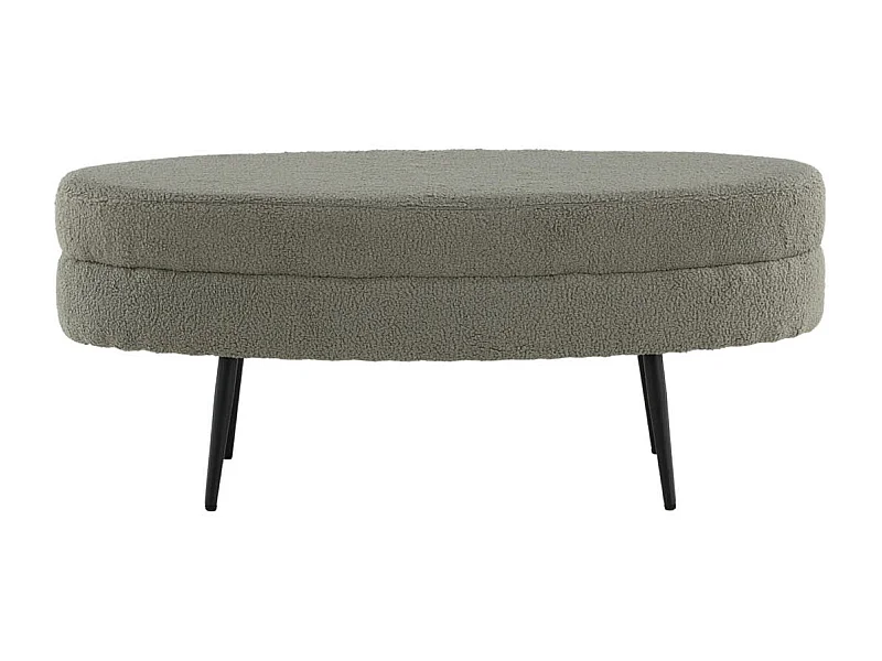 Pouf Design Bouclette "Otto" 100cm Grège