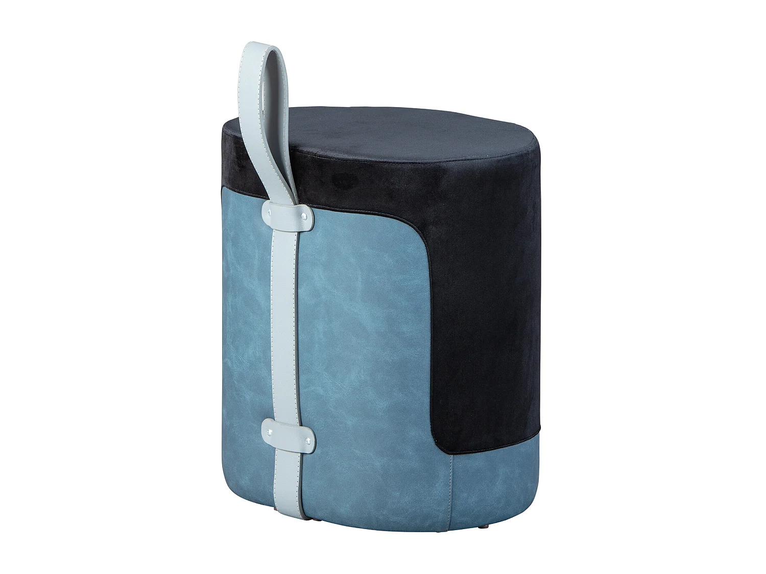 Osana Fusshocker, Hocker schwarz und blau.