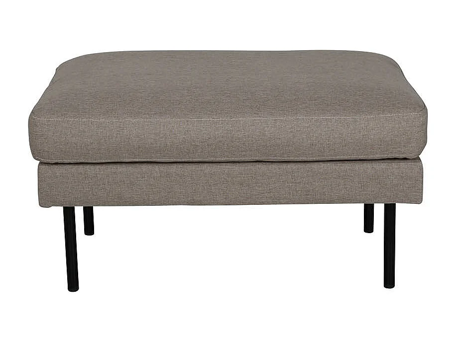 Zoom poef, hocker  zwart, bruin.