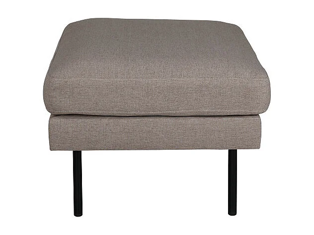 Pouf Design en Tissu "Zoom" 85cm Marron