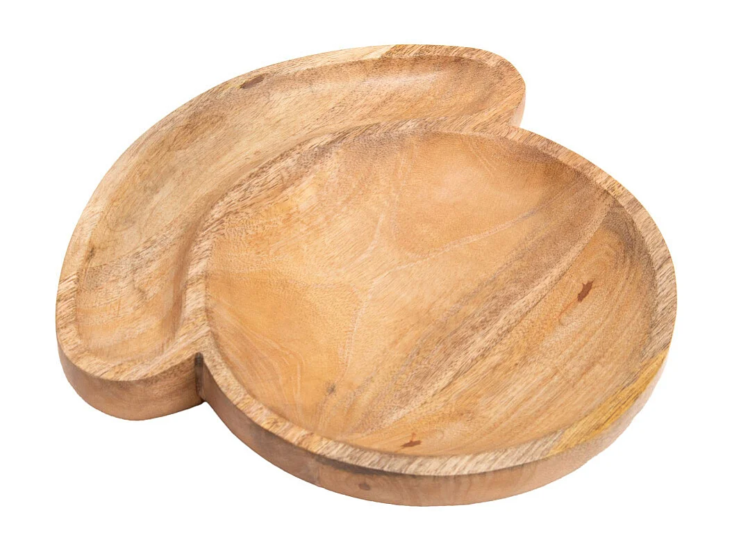 Vide poche en bois rond nature