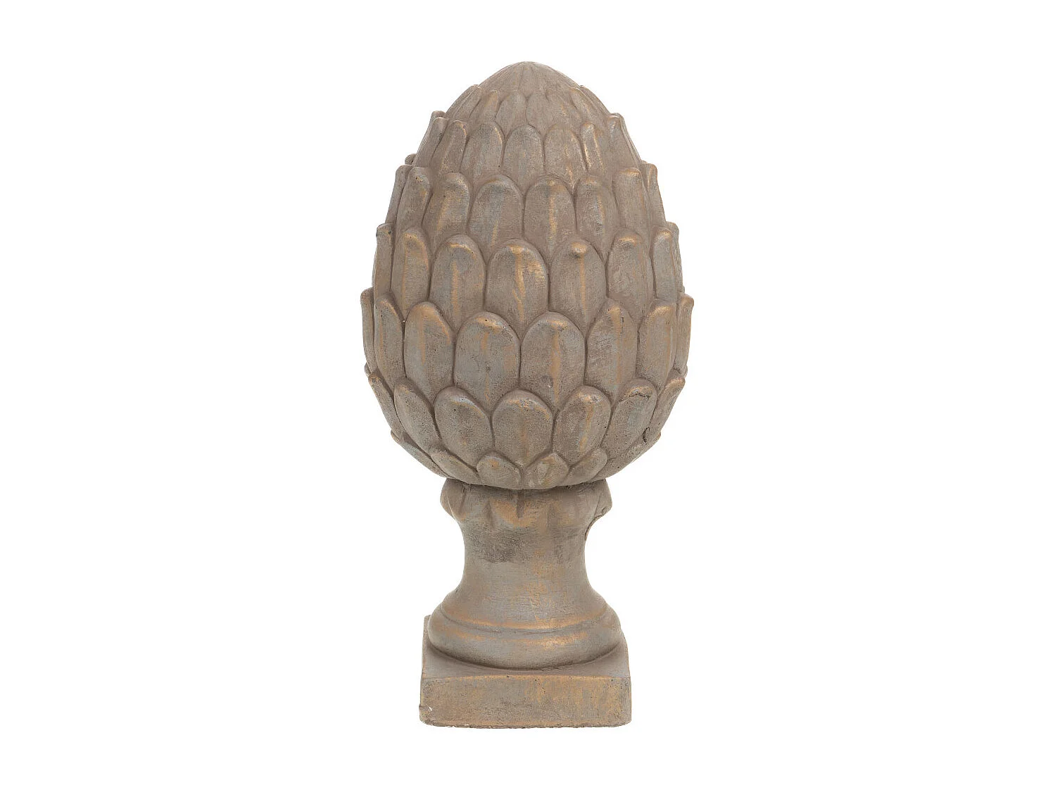 Pomme de pin dorée 36 cm