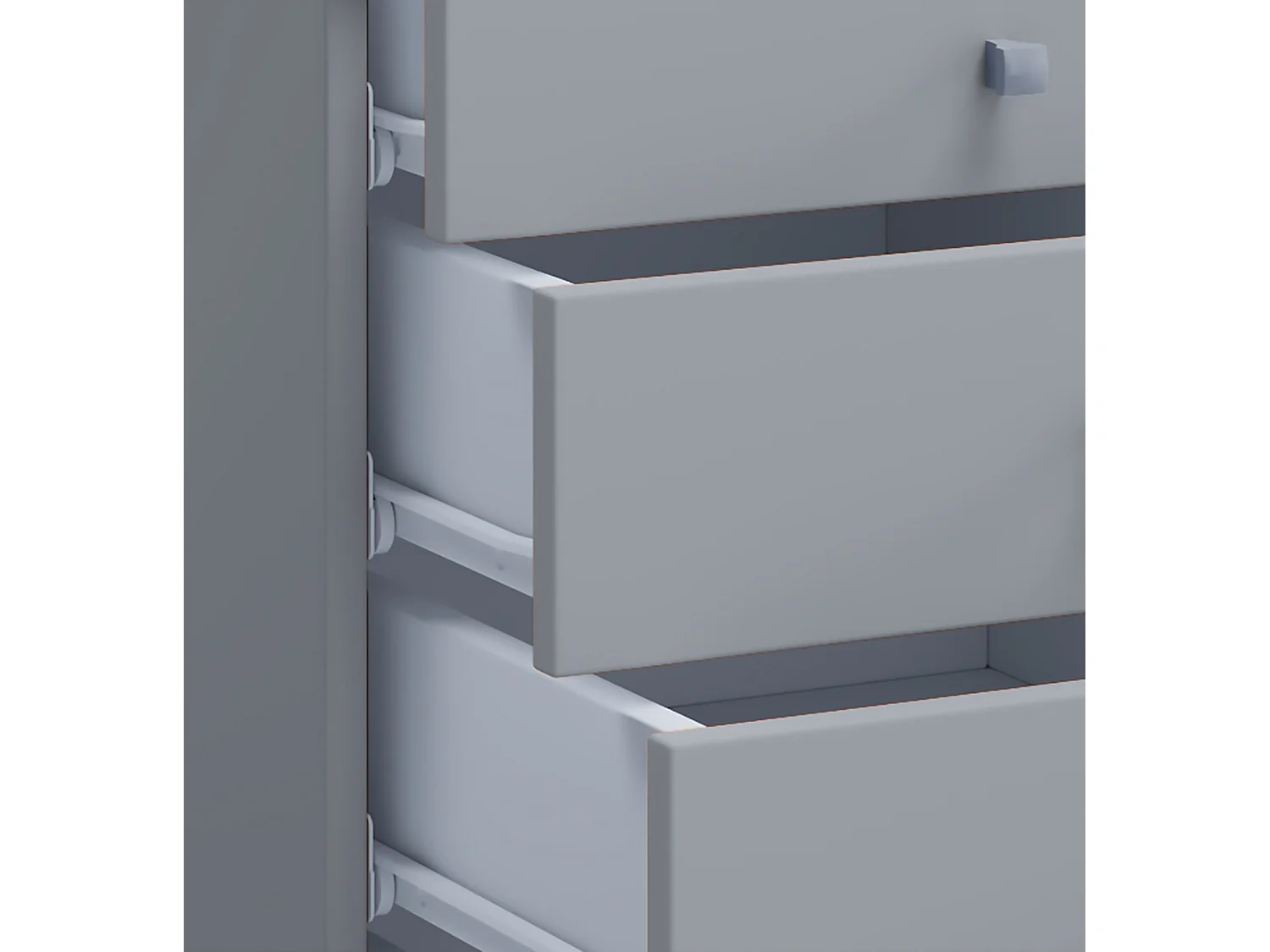 Roll Container Lona Gray H. 57 x W. 42 x D. 50 cm