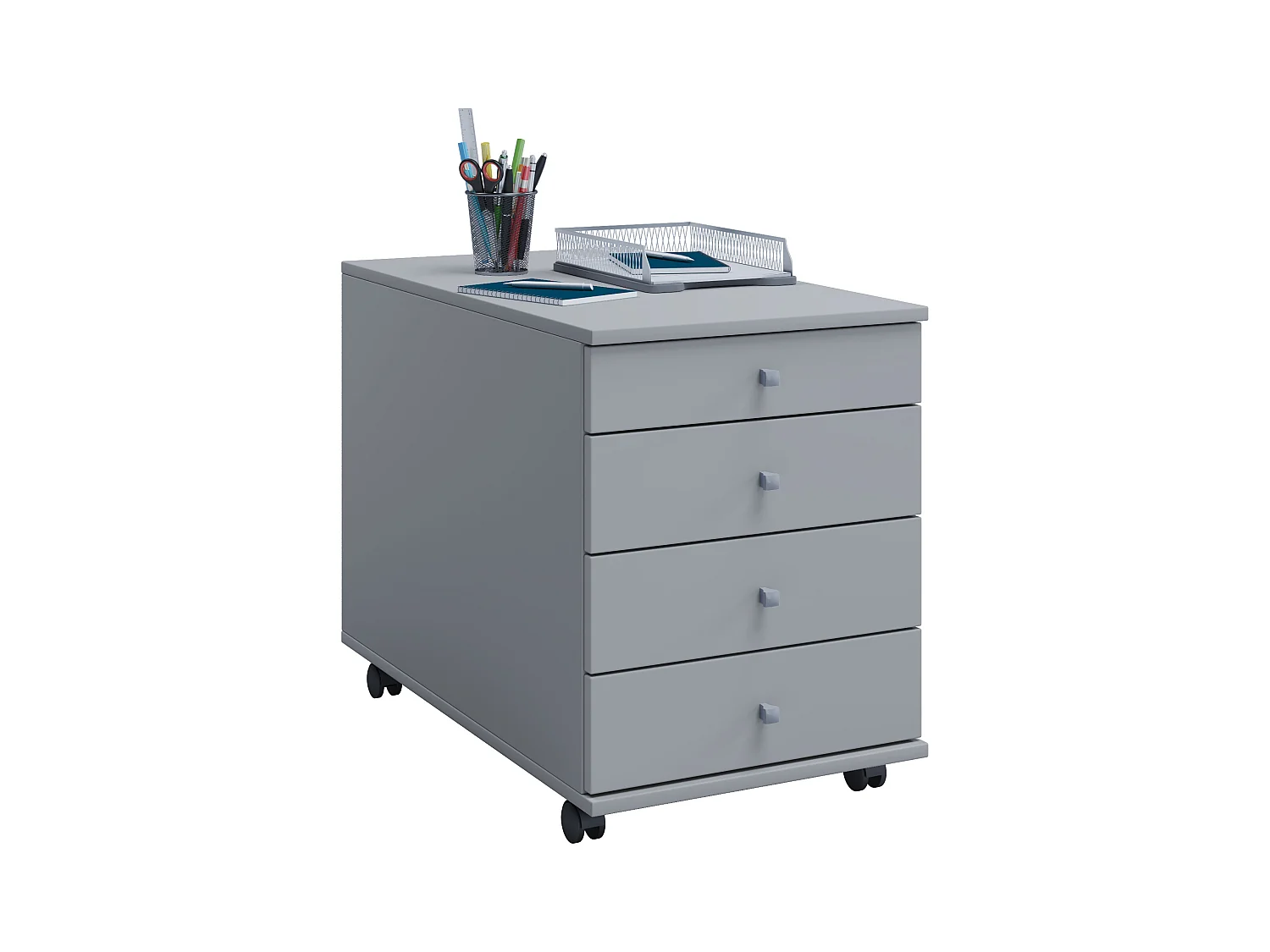 Rollcontainer Bürocontainer Schublade Lona 75 cm