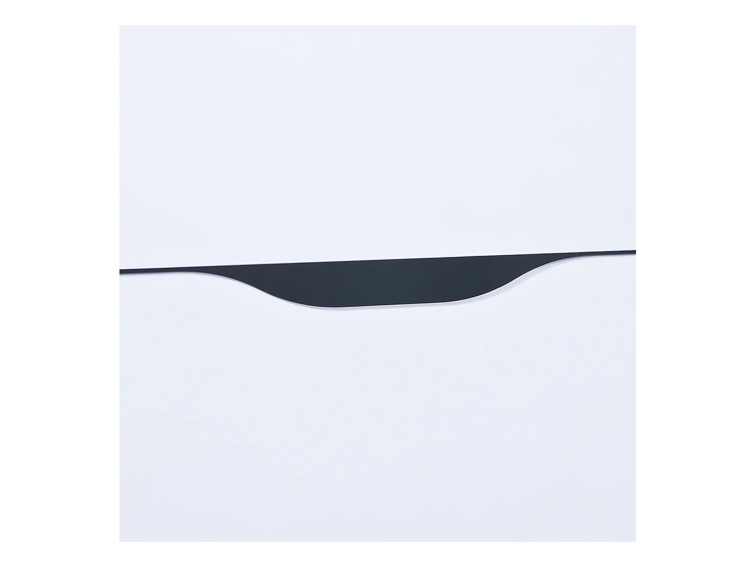 Wung Commode à 2 tiroirs, blanc.