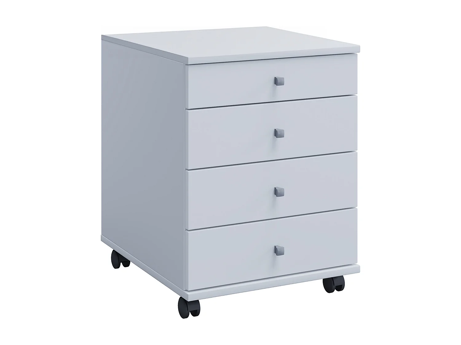 Roll Container Lona White H. 57 x W. 42 x D. 50 cm