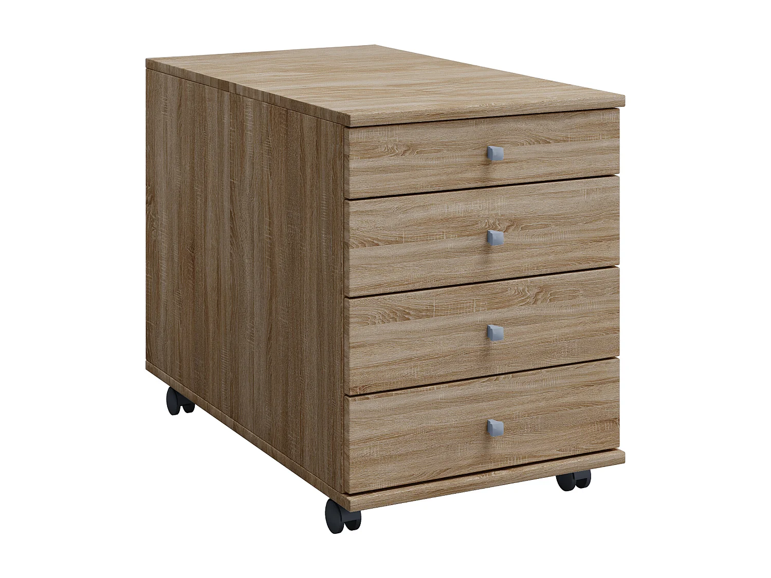 Rollcontainer Bürocontainer Schublade Lona 75 cm