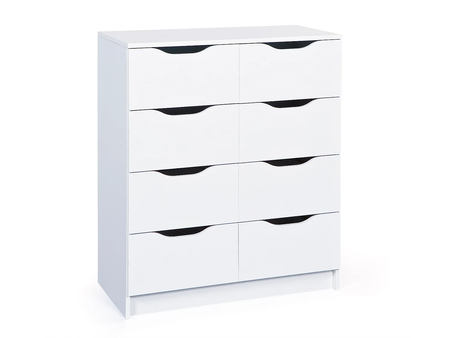 Wung Kommode 8 Schubladen, weiss.