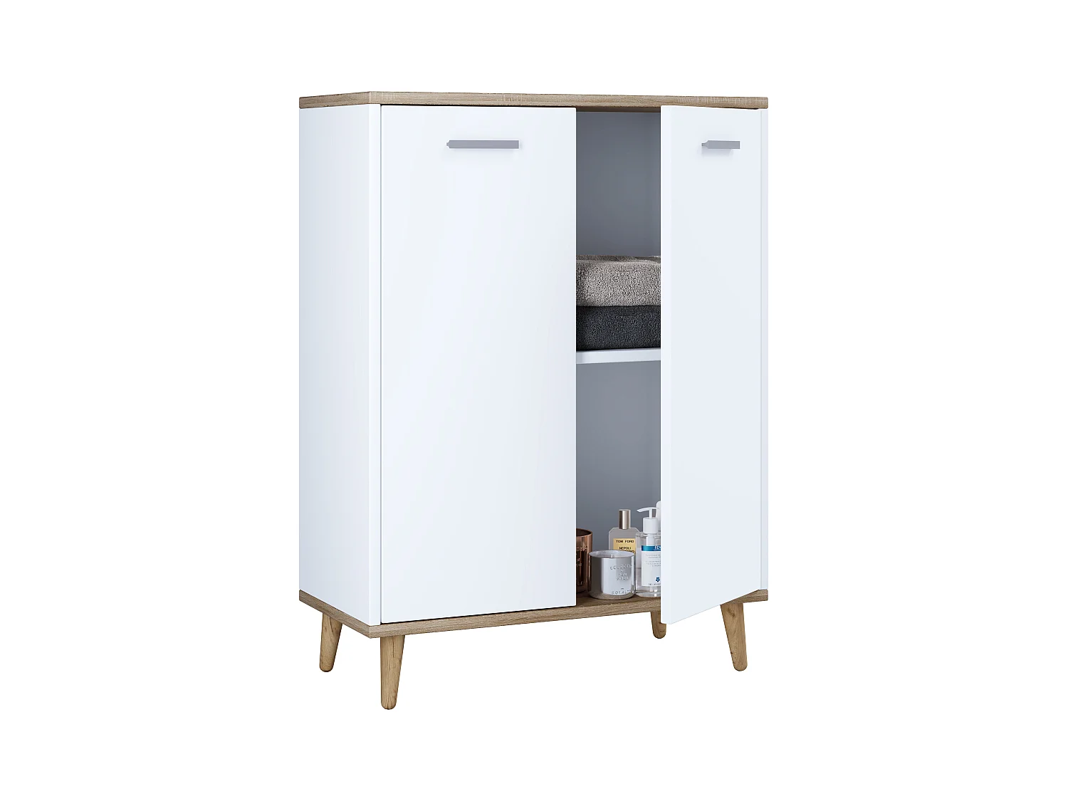Commode en bois Buffet Lindas