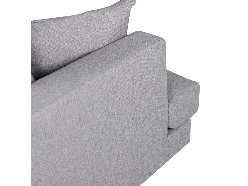 Fauteuil en Tissu "Sofia" 104cm Gris