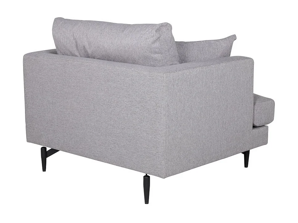 Fauteuil en Tissu "Sofia" 104cm Gris