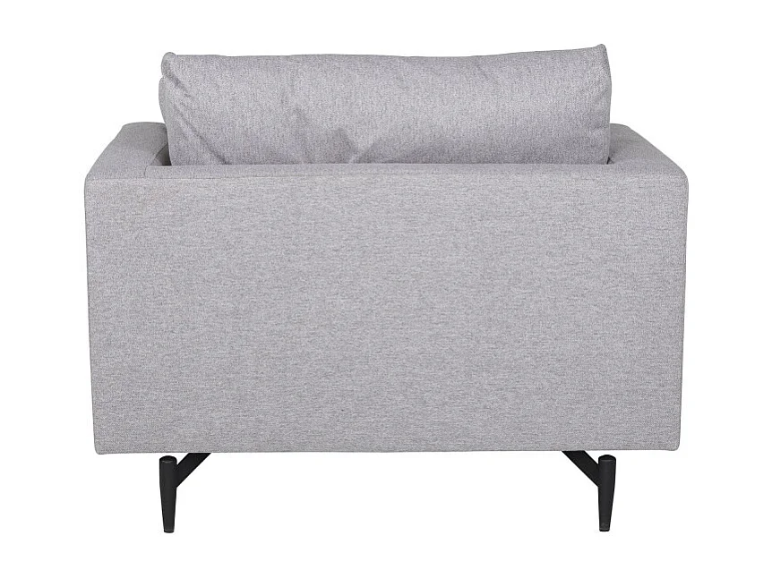 Fauteuil en Tissu "Sofia" 104cm Gris