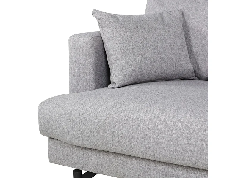 Fauteuil en Tissu "Sofia" 104cm Gris