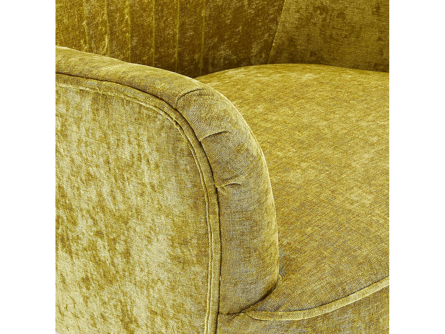 Bobby fauteuil met draaivoet groen, metaal zwart.