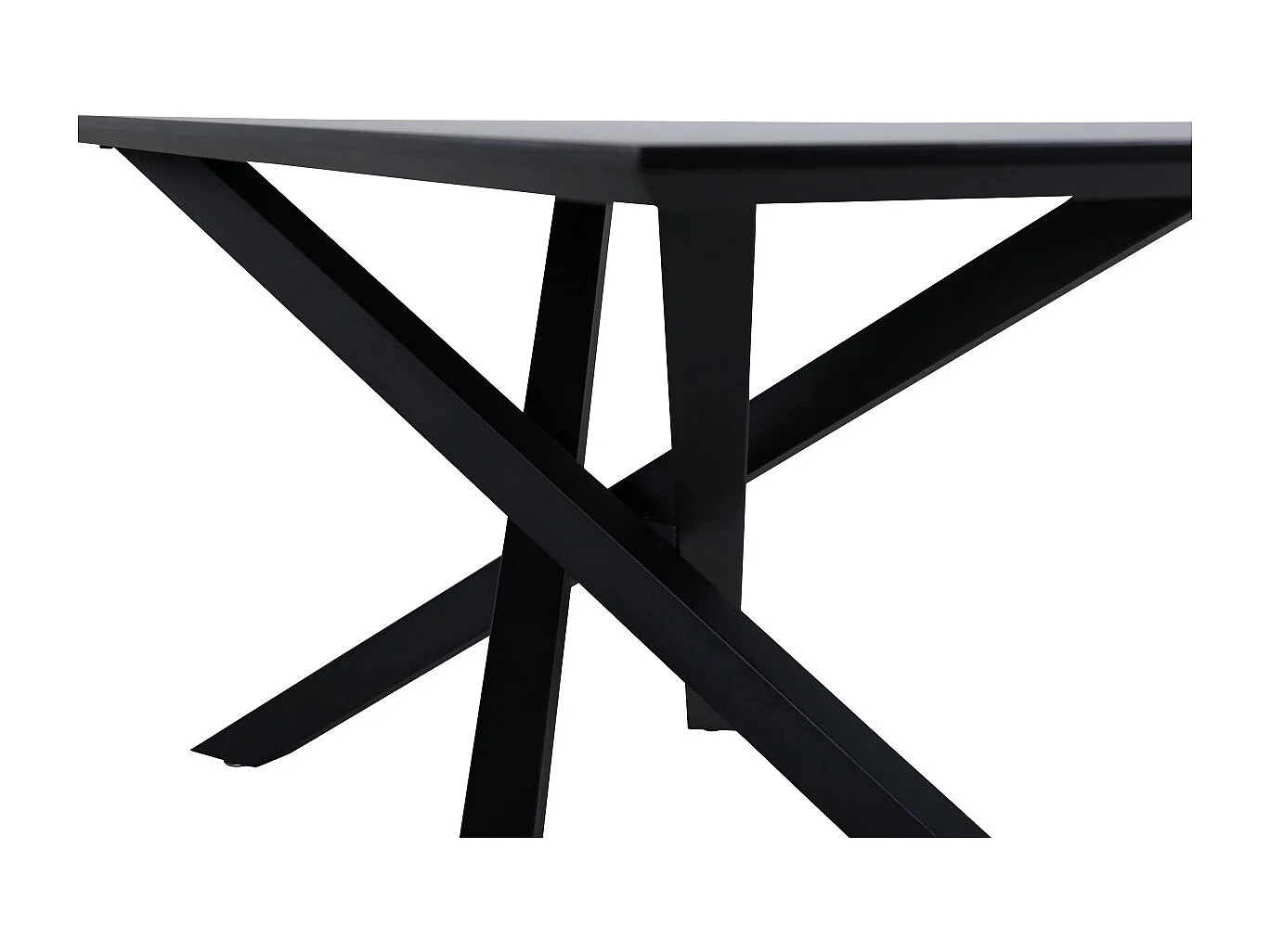 Table à Manger "Piazza" 180cm Noir