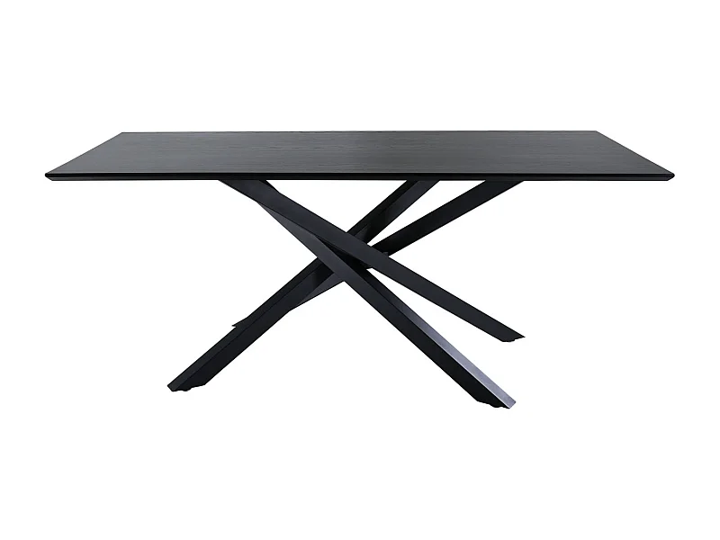 Table à Manger "Piazza" 180cm Noir