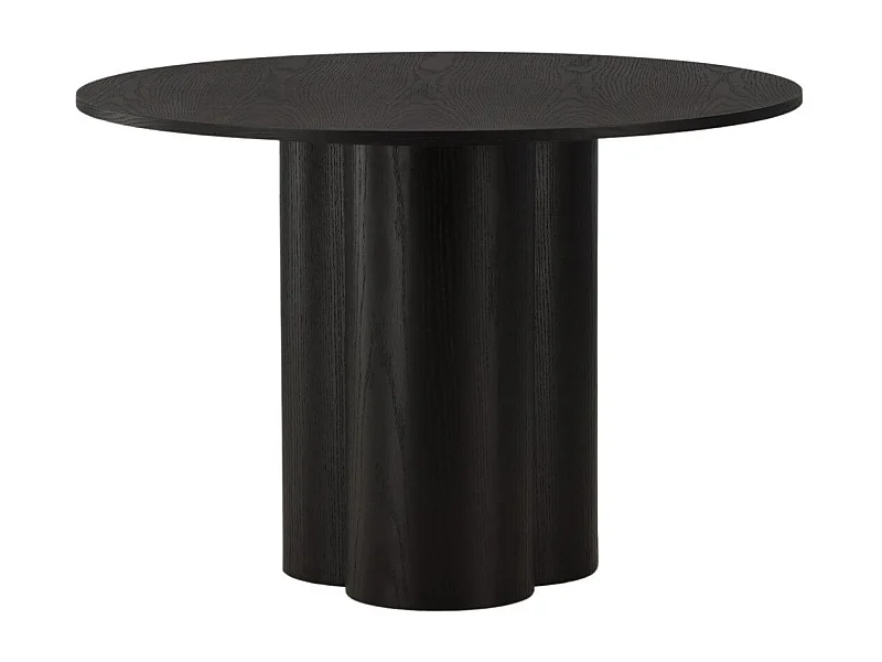 Olivia eetkamertafel Ø110cm zwart.