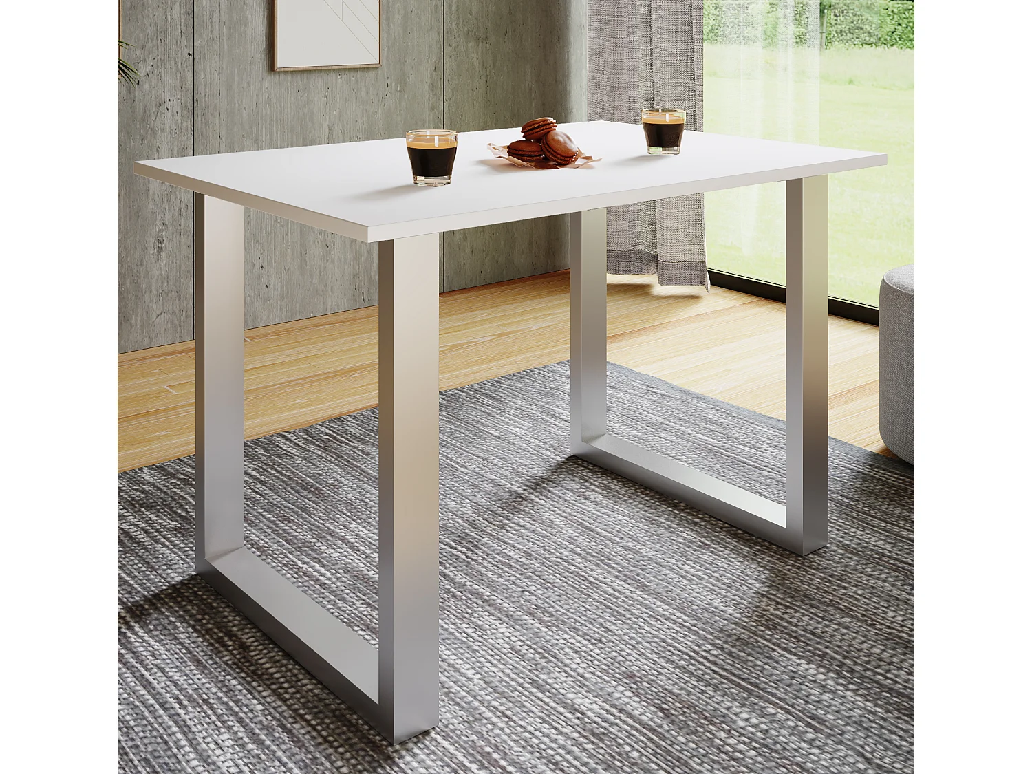 Houten Eettafel Keukentafel Xona X 140x80