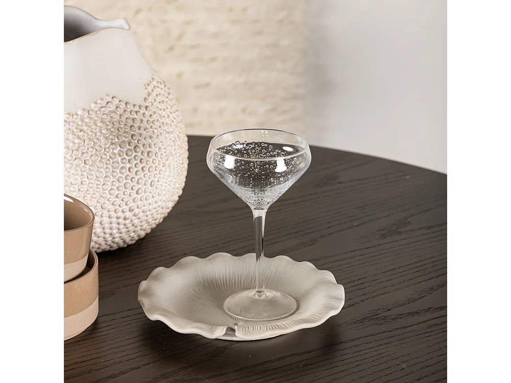 Table à Manger Ronde "Olivia" 110cm Marron Foncé