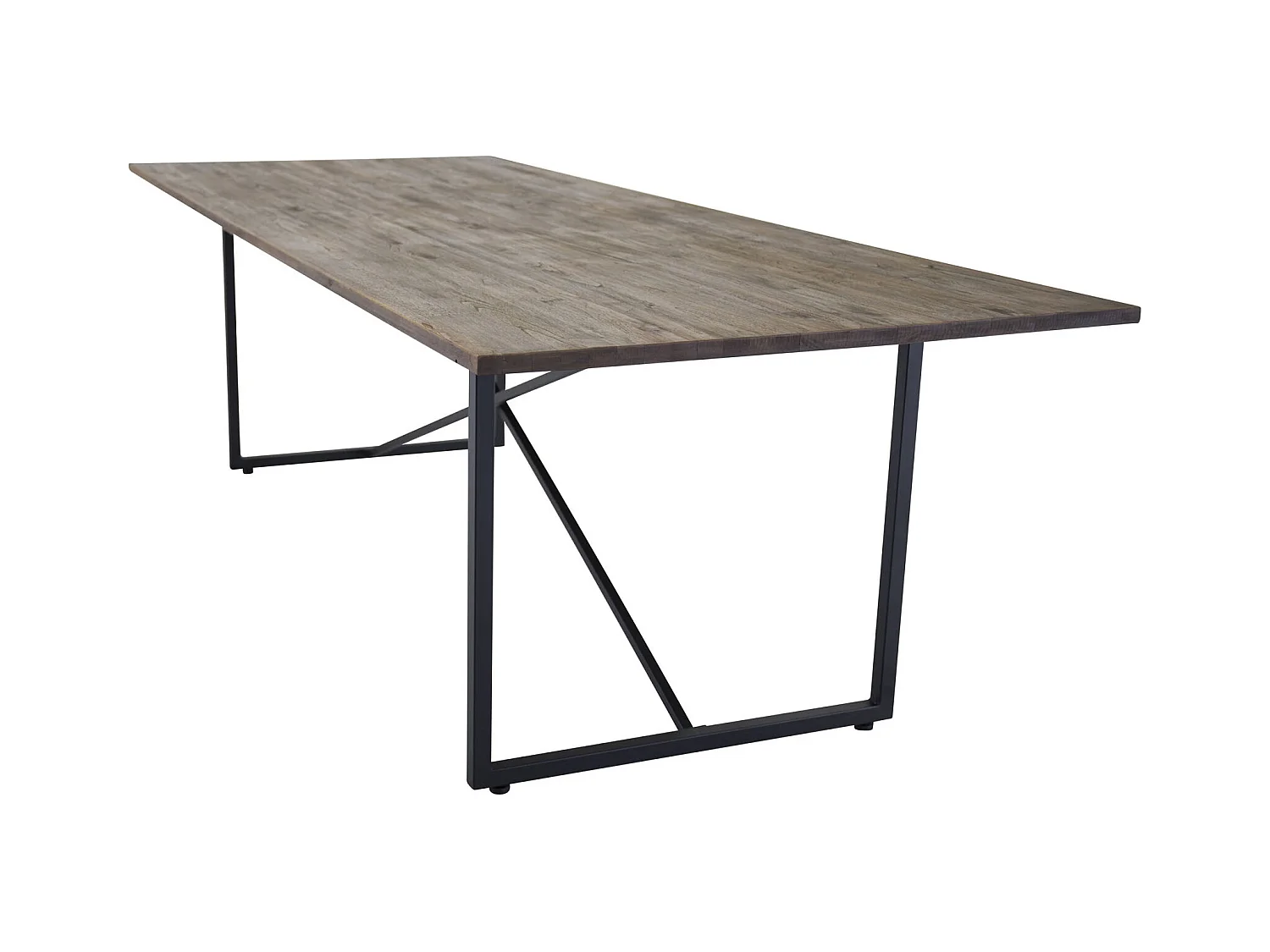Table à Manger en Teck "Padang" 250cm Marron