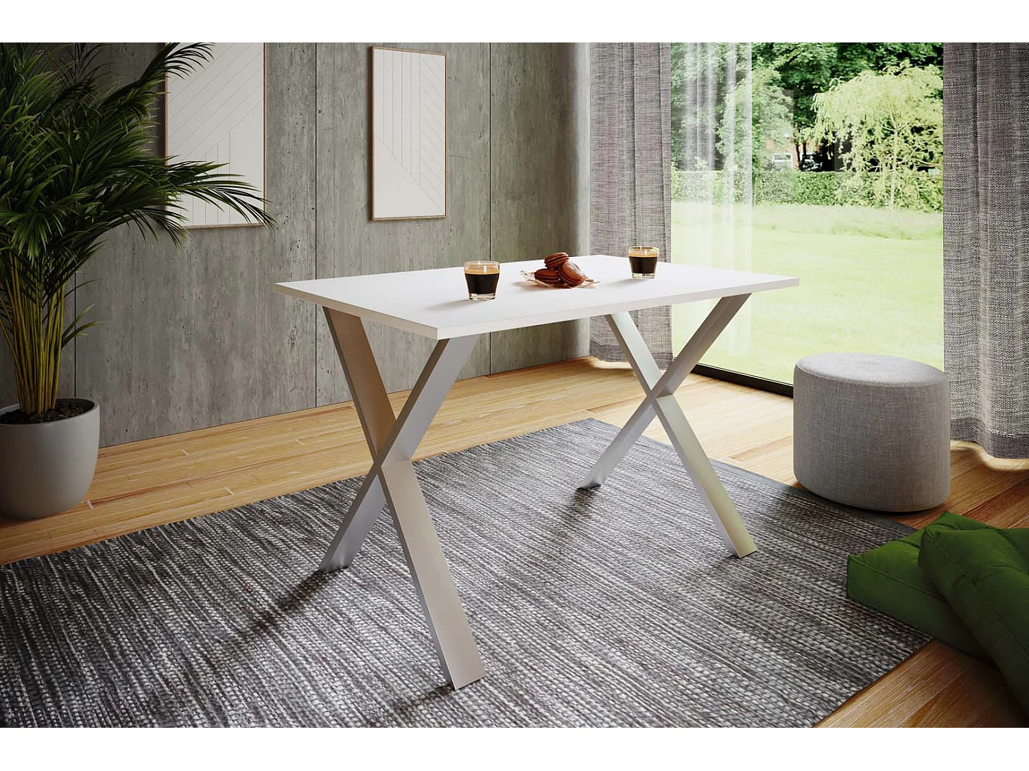 Premium Holz Esstisch Küchentisch Xona X