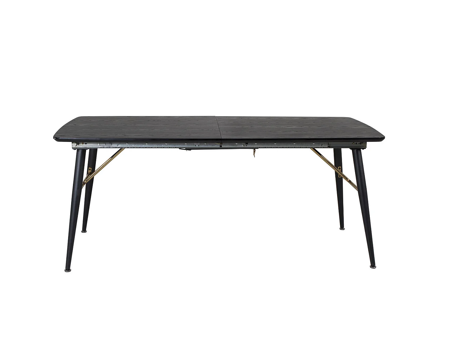 Table à Manger Extensible "Gold" 180-220cm Noir