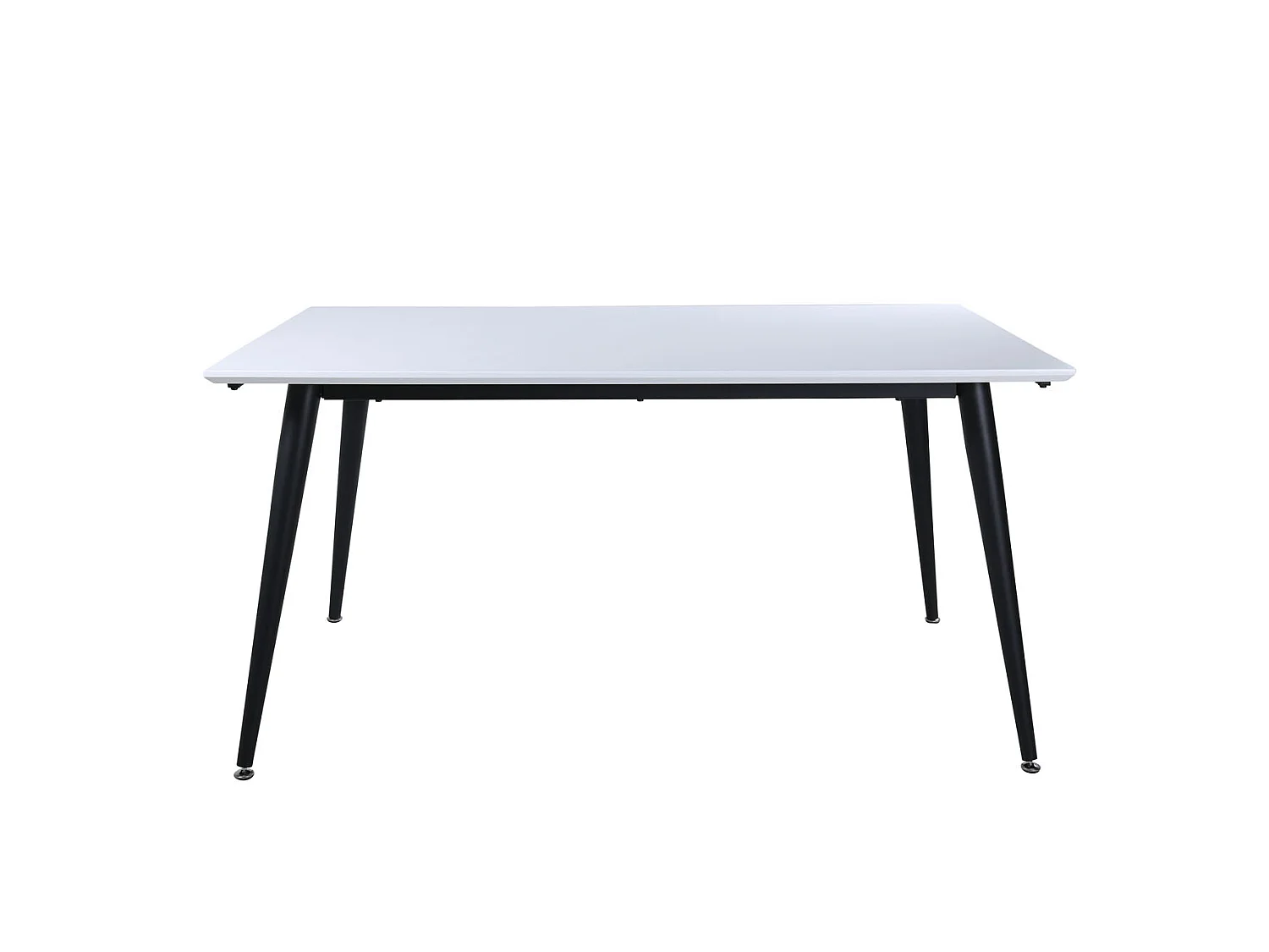 Table à Manger Extensible "Jimmy" 150-240cm Blanc