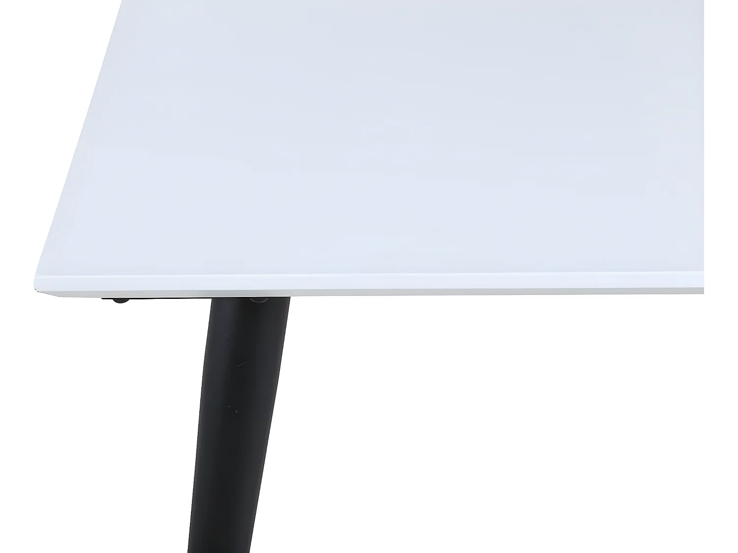 Table à Manger Extensible "Jimmy" 150-240cm Blanc