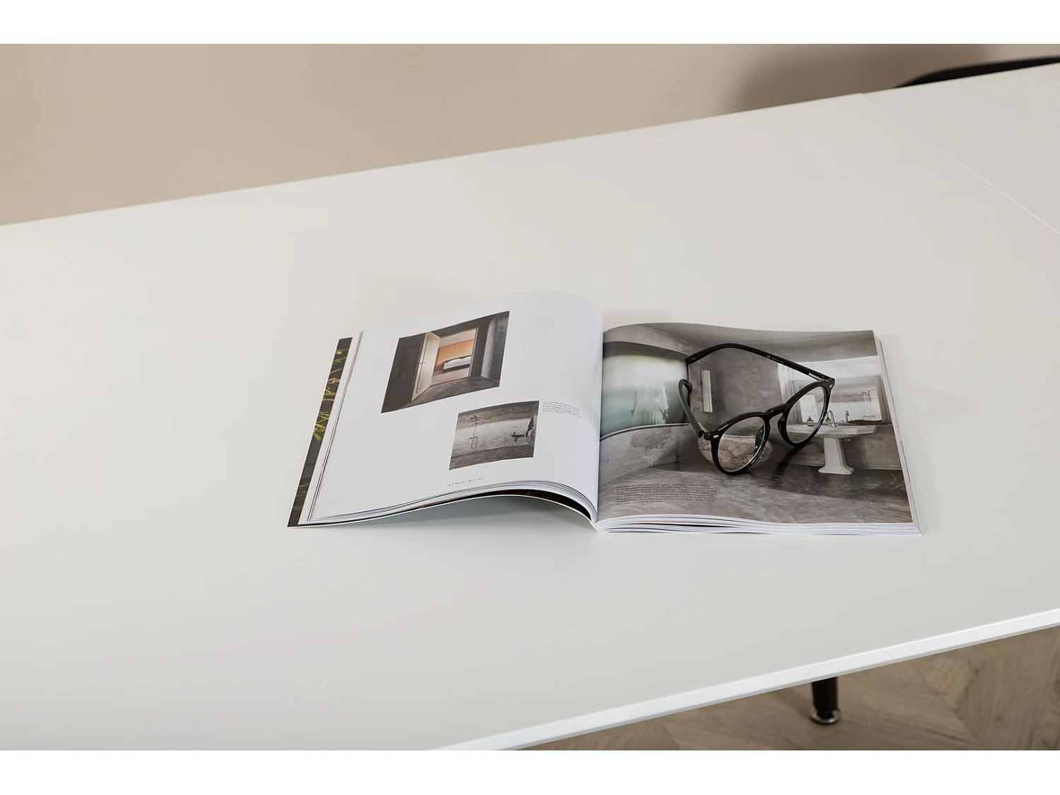 Table à Manger Extensible "Jimmy" 150-240cm Blanc