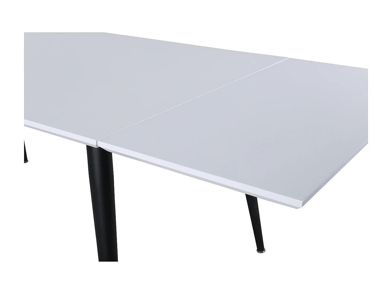 Table à Manger Extensible "Jimmy" 150-240cm Blanc