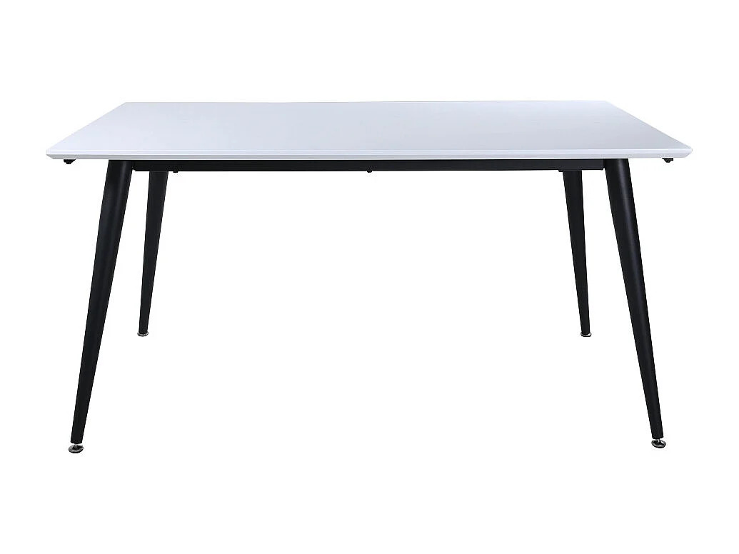 Table à Manger Extensible "Jimmy" 150-240cm Blanc