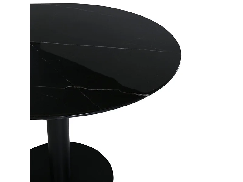Table à Manger Design "Pillan" 180cm Noir