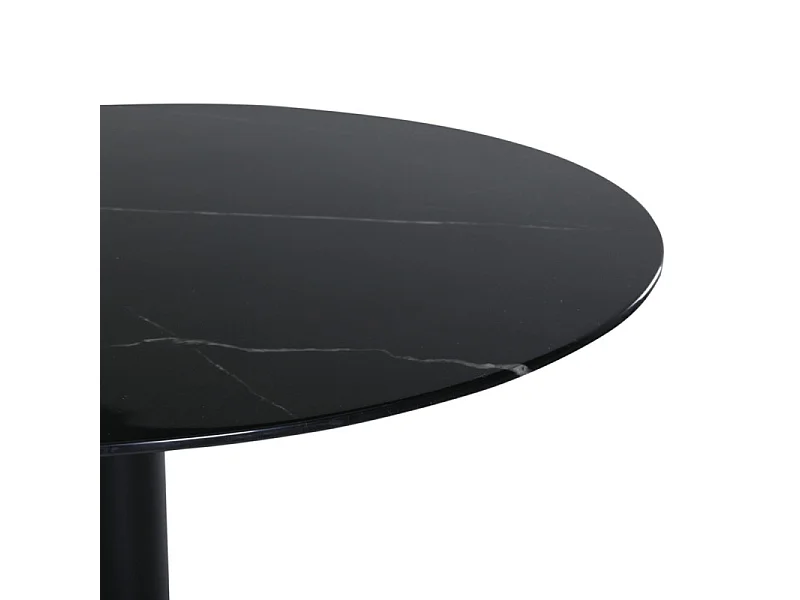 Table à Manger Design "Pillan" 180cm Noir