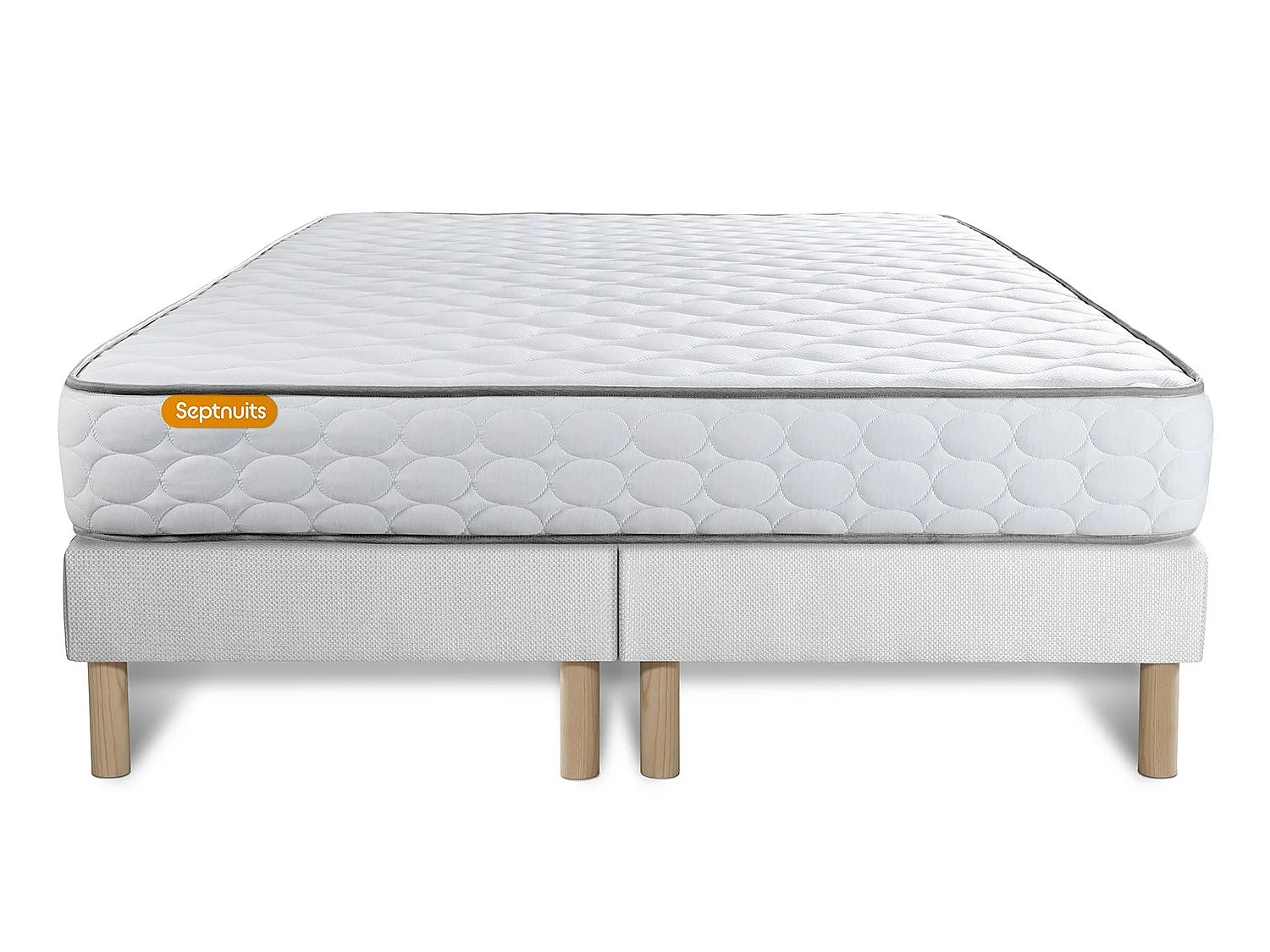 Ensemble matelas Mémoire de forme 180x200 + double  sommiers 90x200 Memo