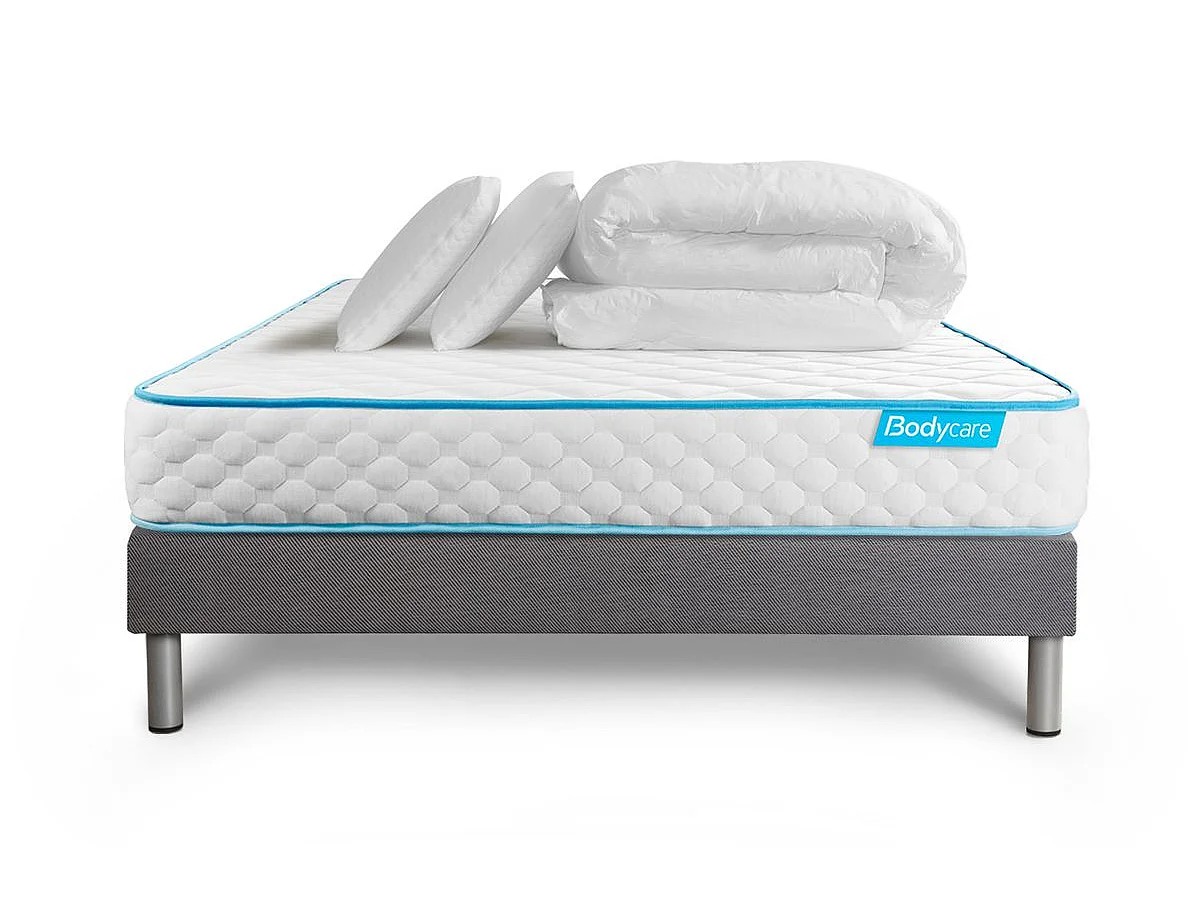 Pack BODYONE 160x200 + 2 oreillers mémoire de forme