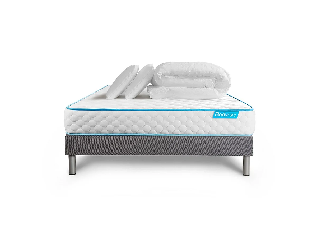 Pack BODYONE 160x200 + 2 oreillers mémoire de forme