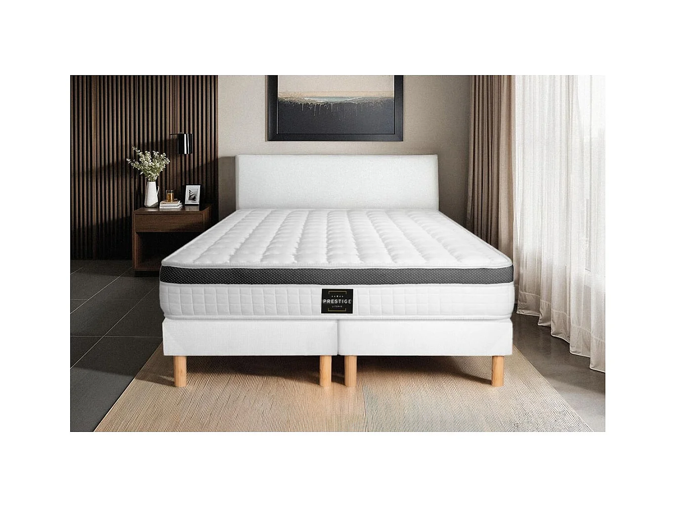 Ensemble Supérieur 200x200 Mémoire de forme 3 zones