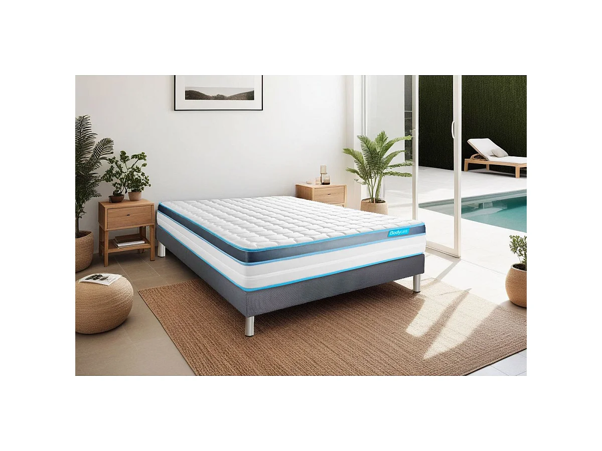 Ensemble PERFORM 90x200 Mousse à mémoire de forme ProfiZone 5 zones Ultra épaisseur