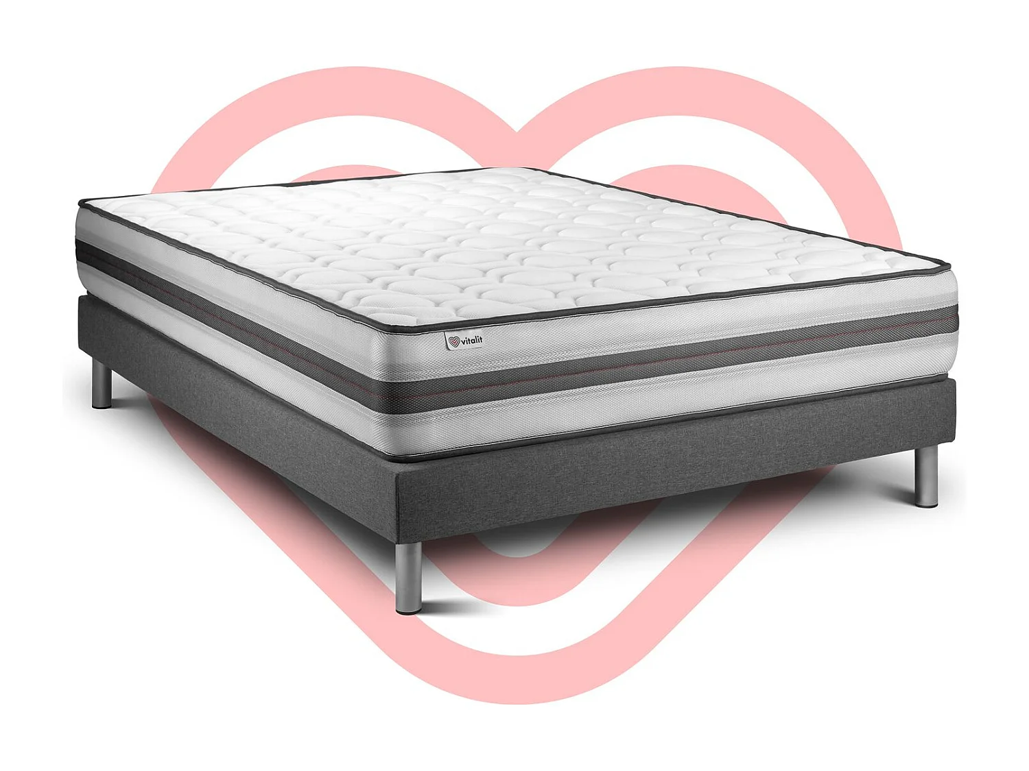 Matras en bodemset 160x200 cm - Vitalpower Recover