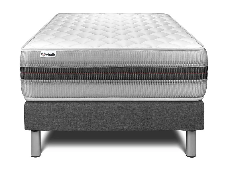 Matras en onderstel 90x200 cm - Vitalmemo Rug