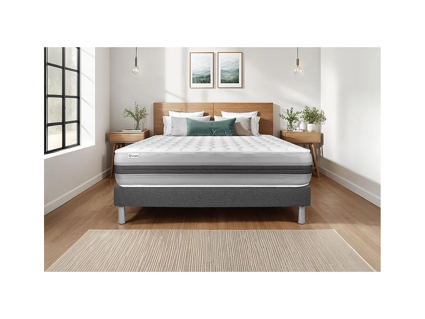 Ensemble VITALSPRING RECOVER 90 x 190 cm