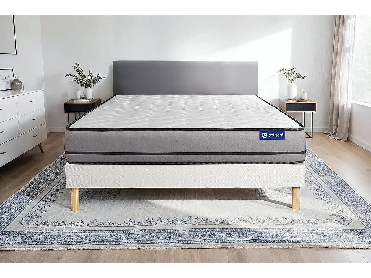 Kit rete e materasso matrimoniale Actiflex night 180x200cm - Spessore : 20cm - Molle insacchettate- molto rigido