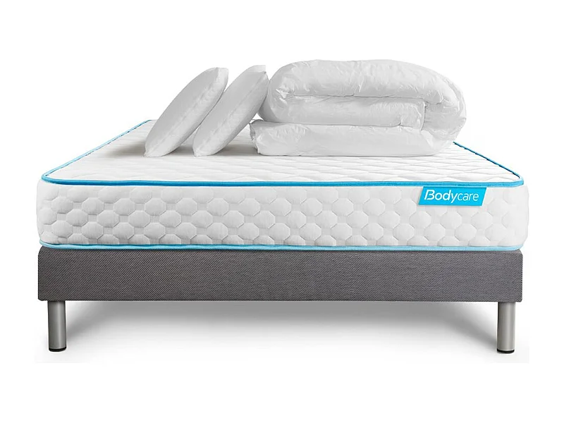 Pack BODYONE 140x200 + 2 oreillers mémoire de forme