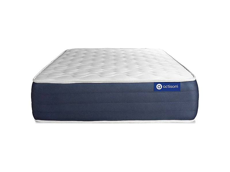 Actimemo sleep matratze 90x200cm + Bettgestell mit lattenrost - Dicke : 22cm - Memory-schaum - H3