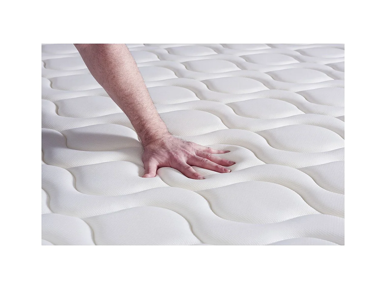 Pack colchón Actiflex morpho 90x190cm + Somier, Muelles ensacados y espuma viscoelástica, 3 zonas de confort