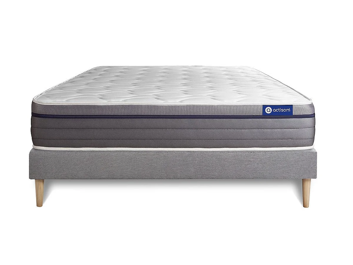 Materac Actilatex zen 140x200cm + zestaw podstawa lózka